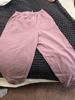 Gymshark purple loose fit joggers